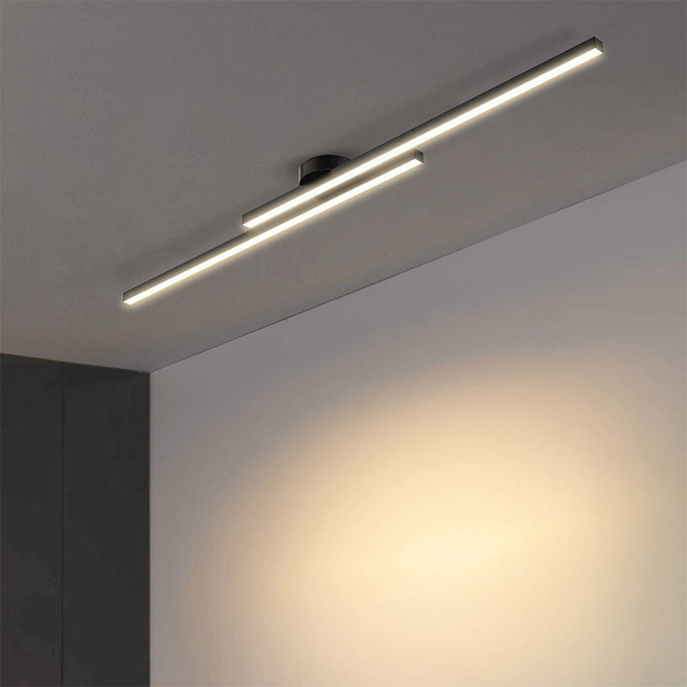 Semi-Flush LED Ceiling Light – Modern Aluminum Design, Dimmable & Color-Changing Options for Bedroom, Living Room & Kitchen | Thomler