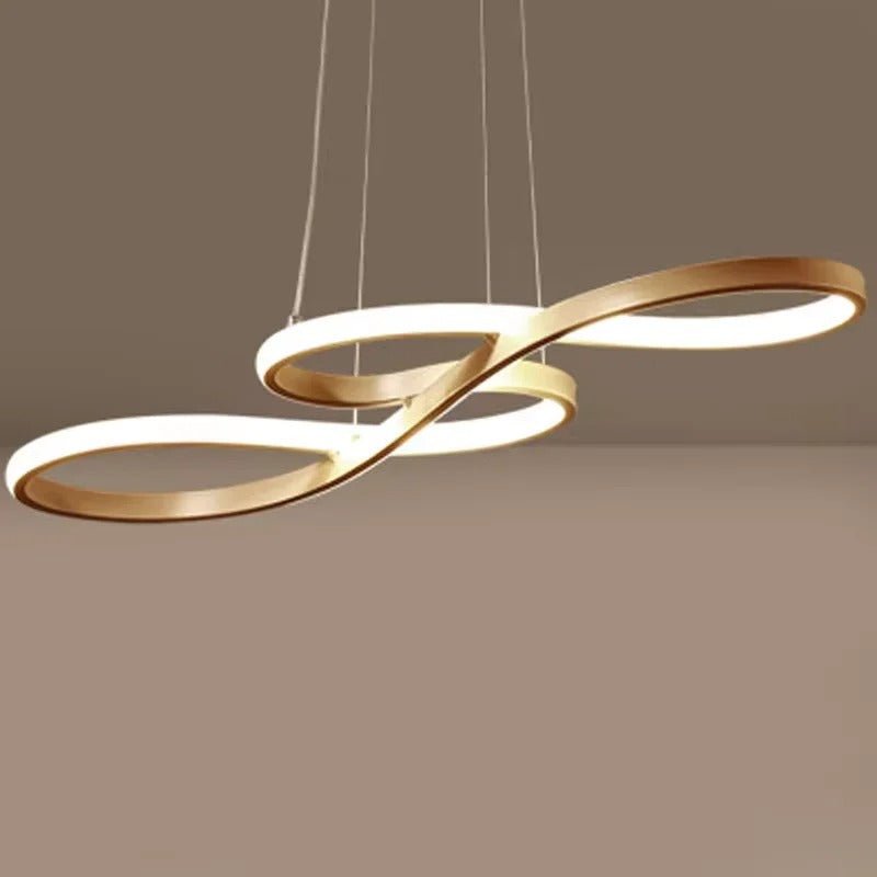 Pendant Light Aluminum LED Ring 75.0 cm Adjustable Dining Room Living Area Modern Dimmable Hanging Lamp Remote Control | Thomler