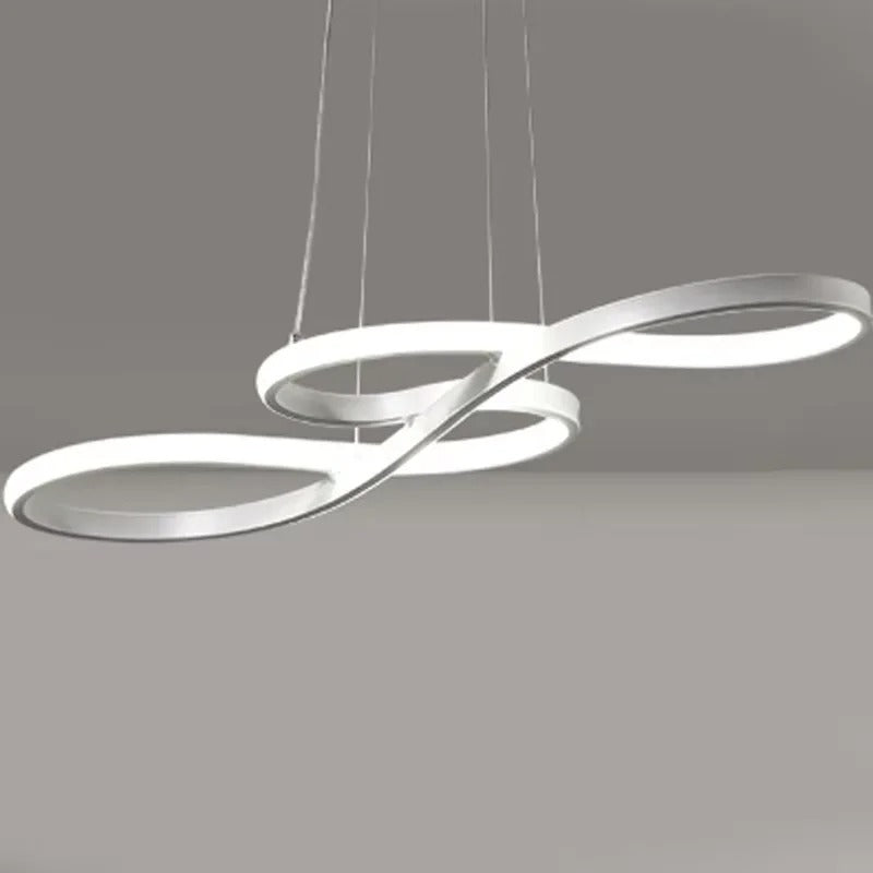 Pendant Light Aluminum LED Ring 75.0 cm Adjustable Dining Room Living Area Modern Dimmable Hanging Lamp Remote Control | Thomler