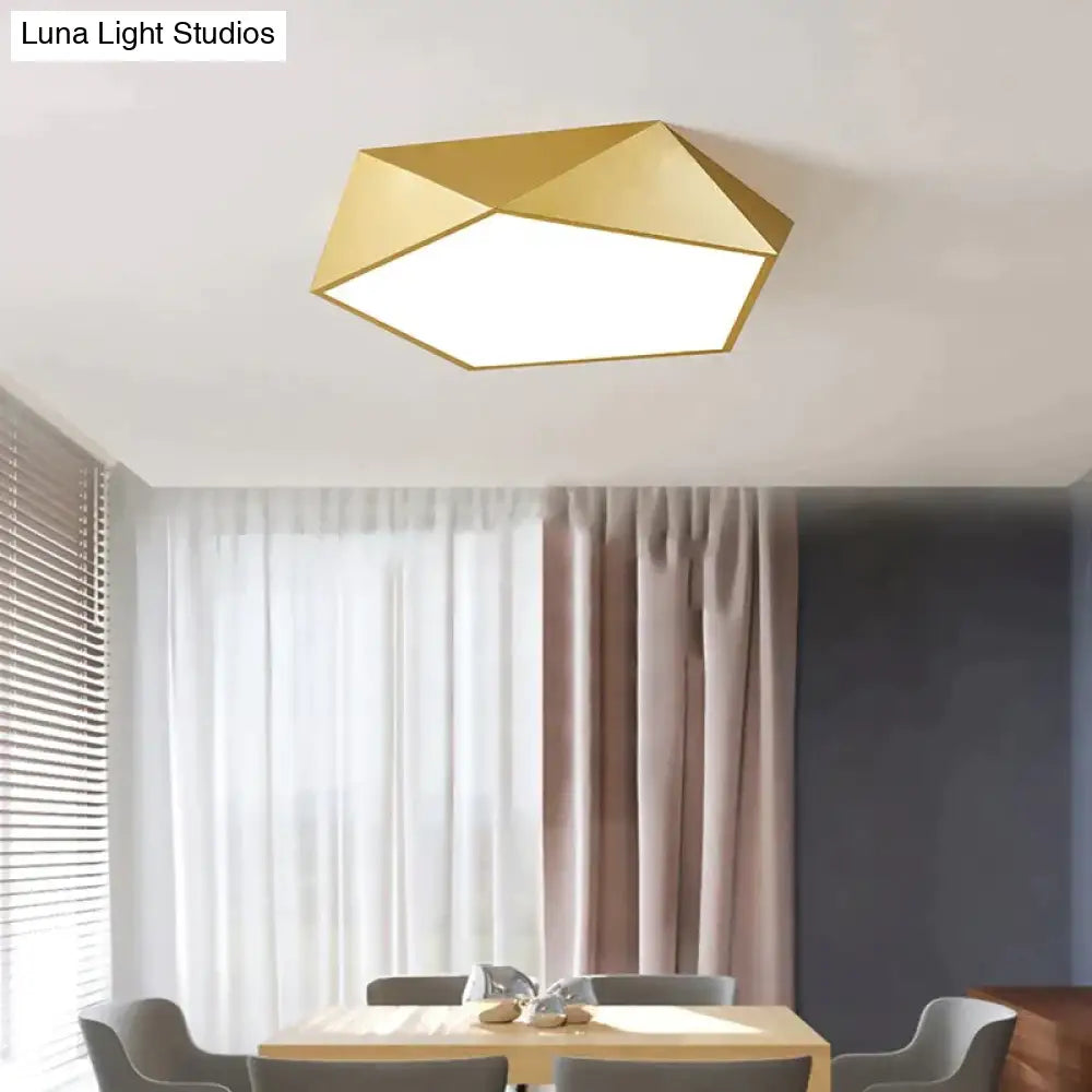 Dimmable LED Ceiling Light Fixture with Remote Control – Modern Flush Mount Design for Bedroom, Living Room & Kitchen | Thomler