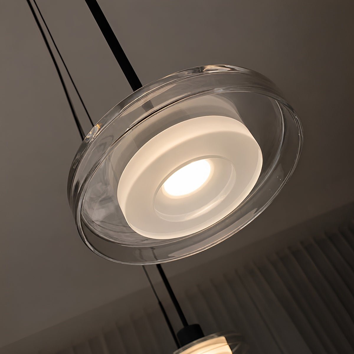 Spherical Glass Hanging Light Fixture for Dining Room Kitchen Island Bar Counter | Thomler