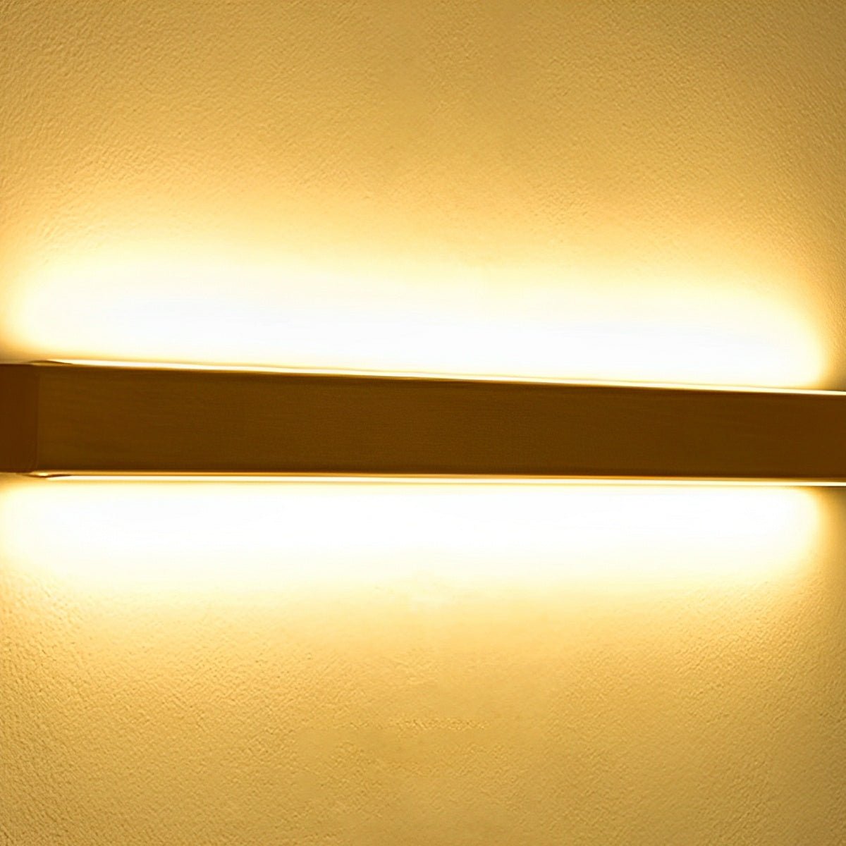 Linear LED Wall Light – Adjustable Bidirectional Beam for Hallways Bedrooms Living Rooms – Natural Wood Finish with Acrylic Diffuser | Thomler