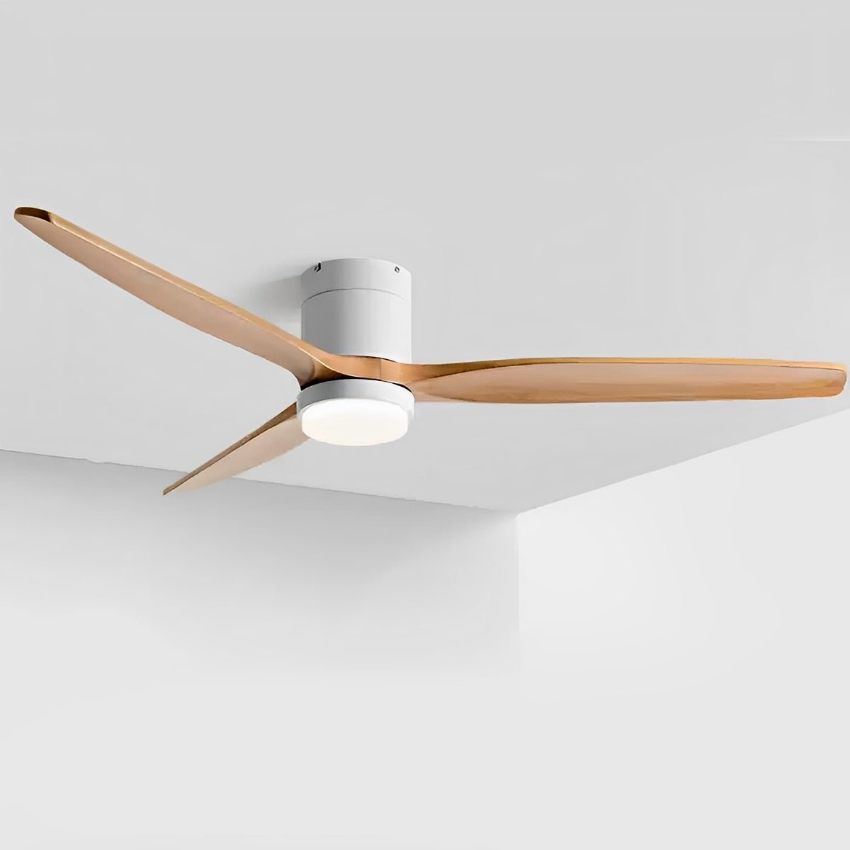 Reversible DC Motor Ceiling Fan with LED Light – 6-Speed Variable Airflow Control & 3 Color Temps for Living Room Dining Room Bedroom | Thomler