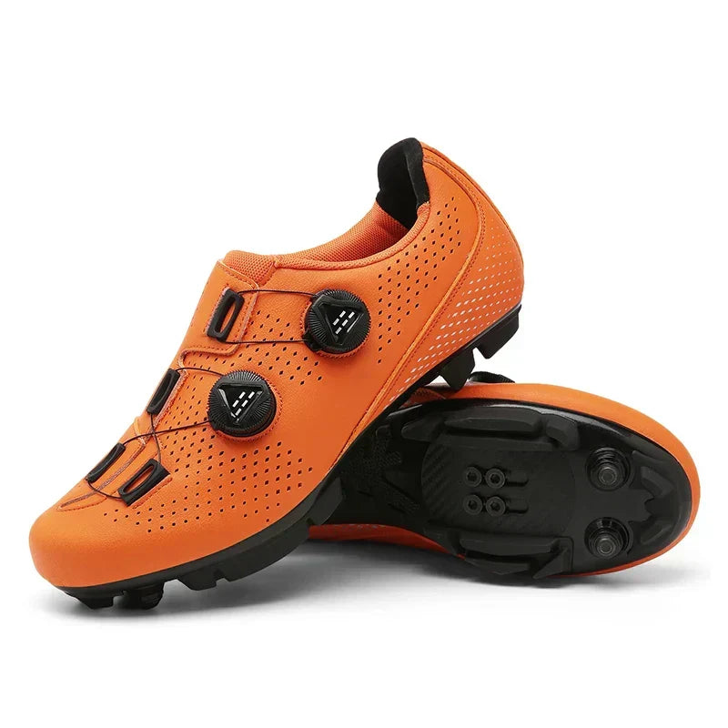 Dual-Dial Cycling Shoes for Road and Mountain Biking – Breathable Synthetic Leather with Rubber Sole for Men and Women | Thomler