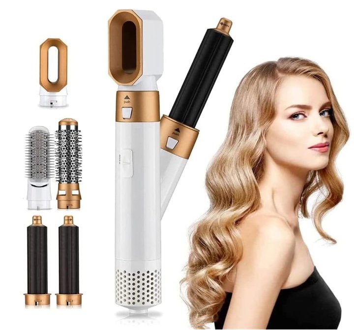 Hair Airstyler Ionic Airflow 1000W Multi Attachment Daily Styling Curling Drying Tool | Thomler