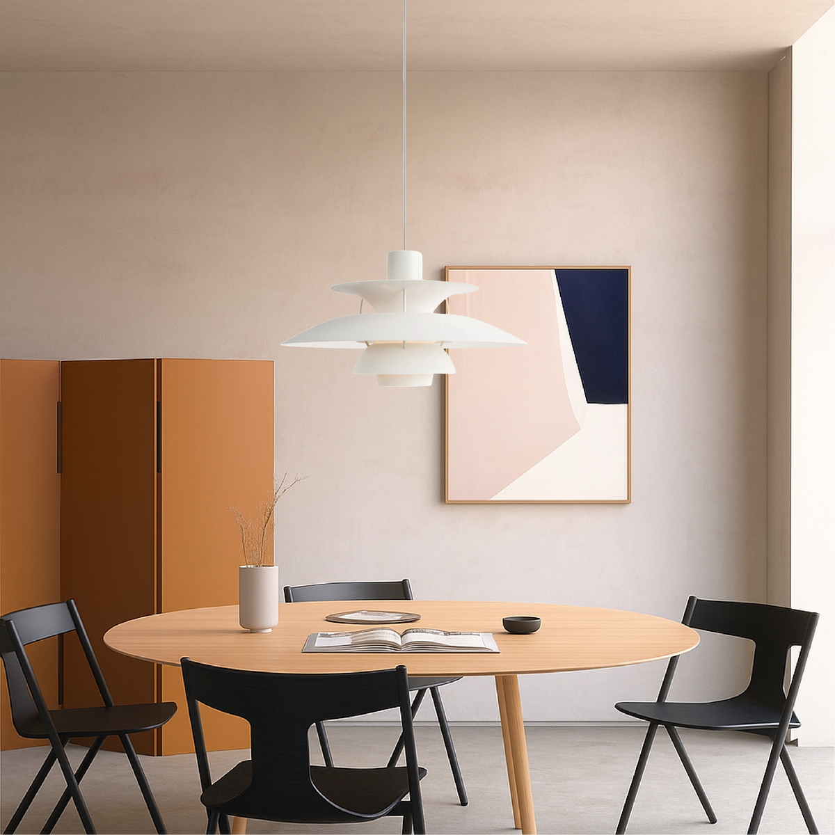 Multi-Layer Aluminum Pendant Light – Modern Scandinavian Tiered Hanging Fixture for Dining Room, Kitchen Island & Living Room | Thomler