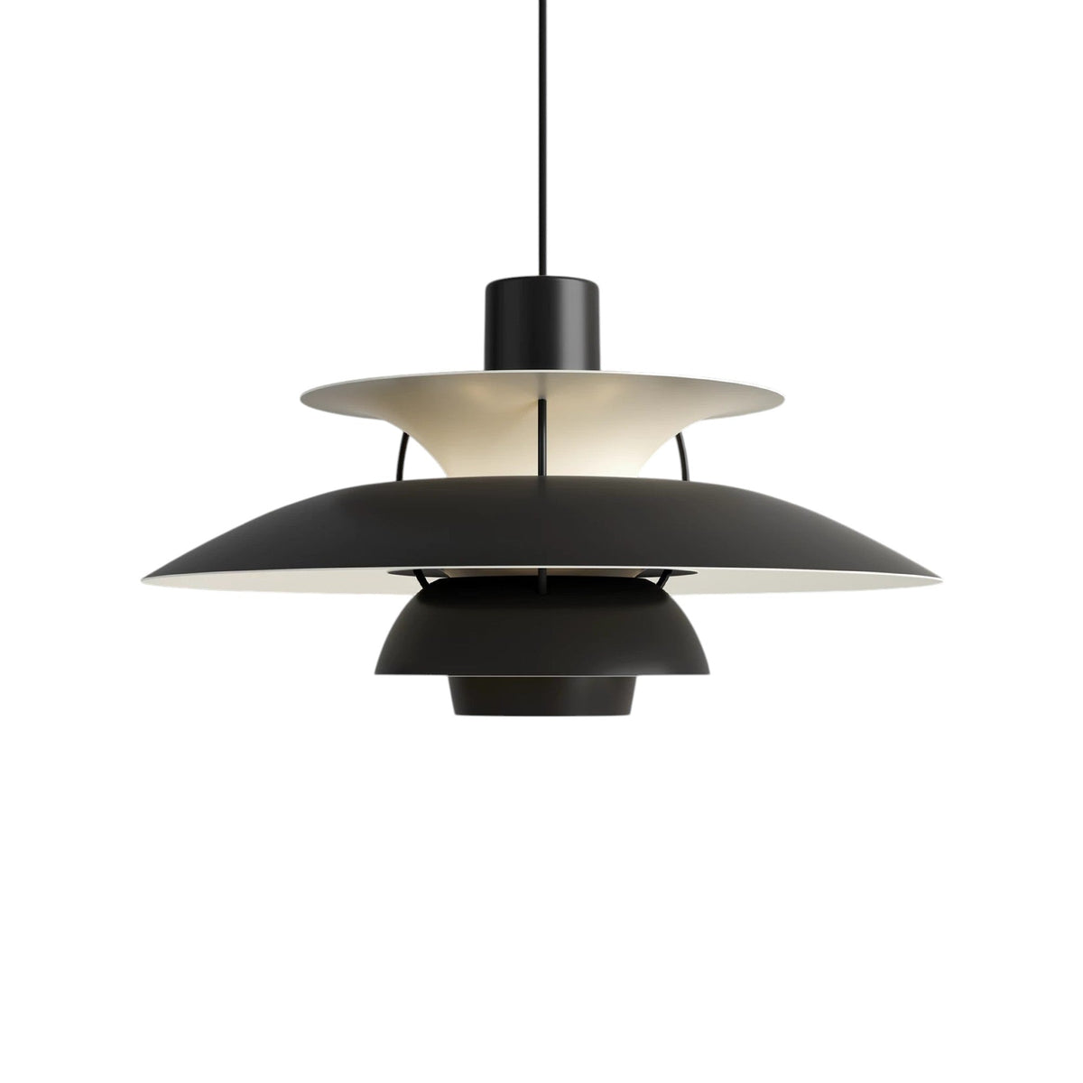 Multi-Layer Aluminum Pendant Light – Modern Scandinavian Tiered Hanging Fixture for Dining Room, Kitchen Island & Living Room | Thomler