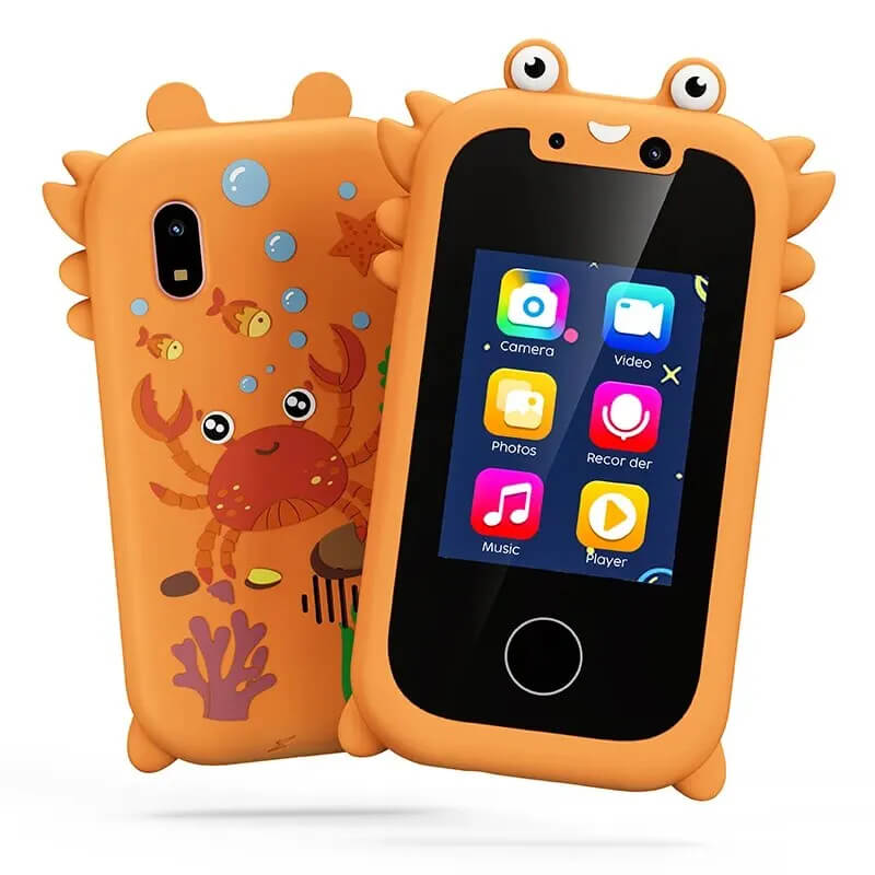 Kids' Touch Screen Play Phone with Dual Cameras, Music Player & Learning Apps – Ages 3-7 | Thomler