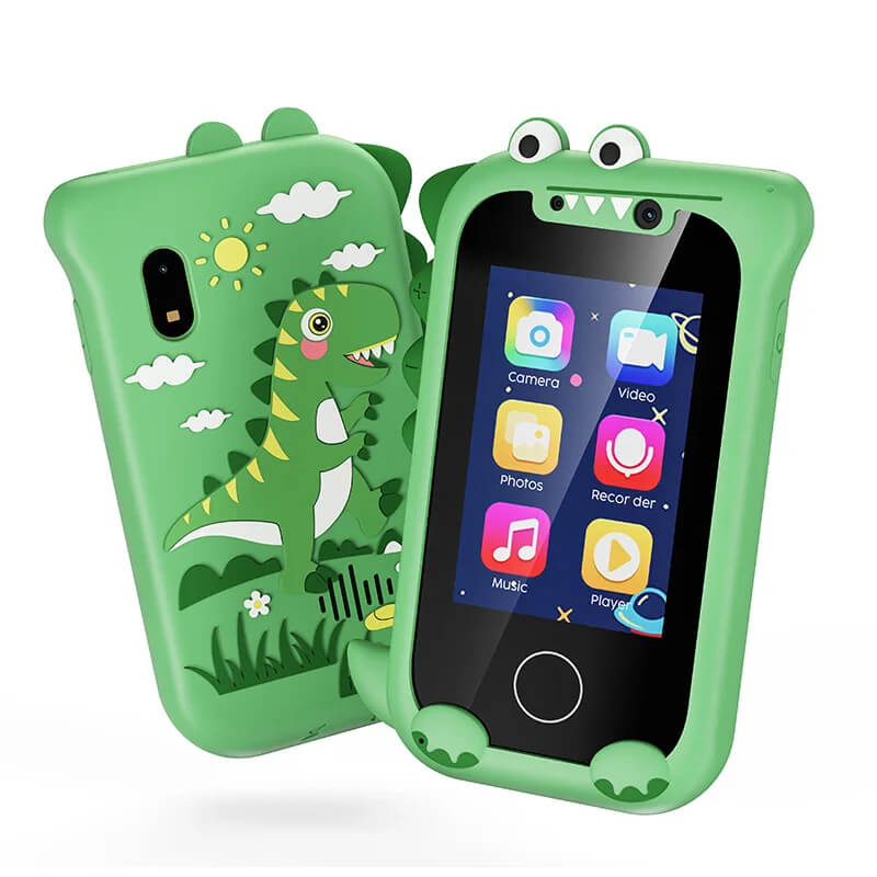 Kids' Touch Screen Play Phone with Dual Cameras, Music Player & Learning Apps – Ages 3-7 | Thomler