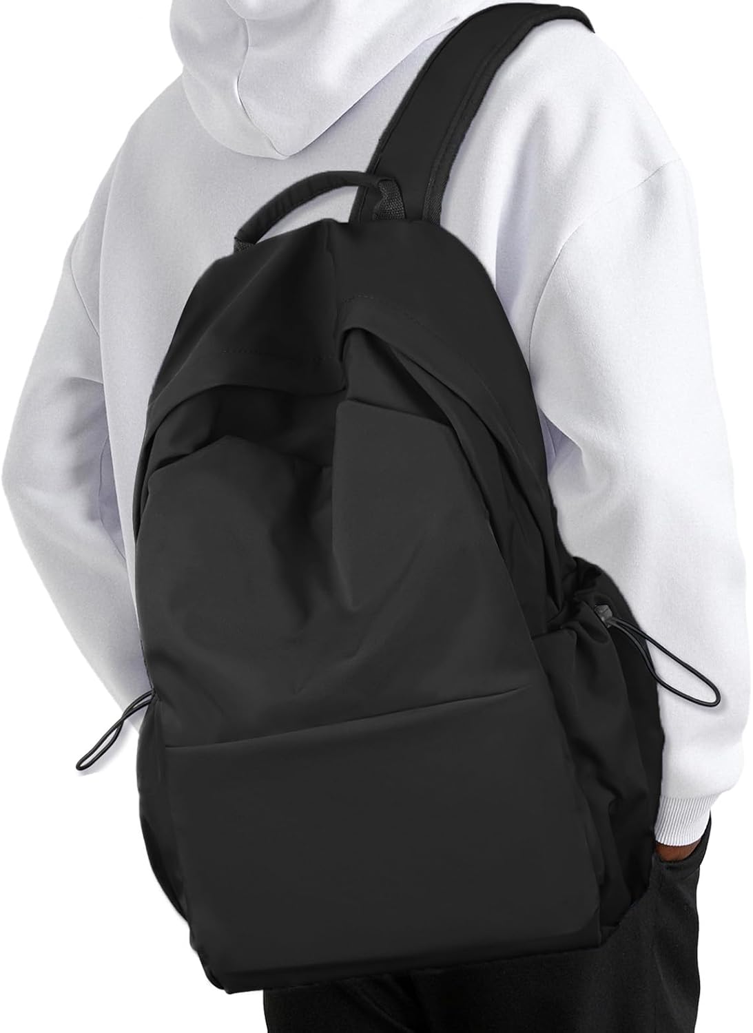 Water-Resistant Laptop Backpack with Multiple Compartments for 15.6-Inch Computers – Padded Straps, Hidden Pocket & Side Storage for Work | Thomler