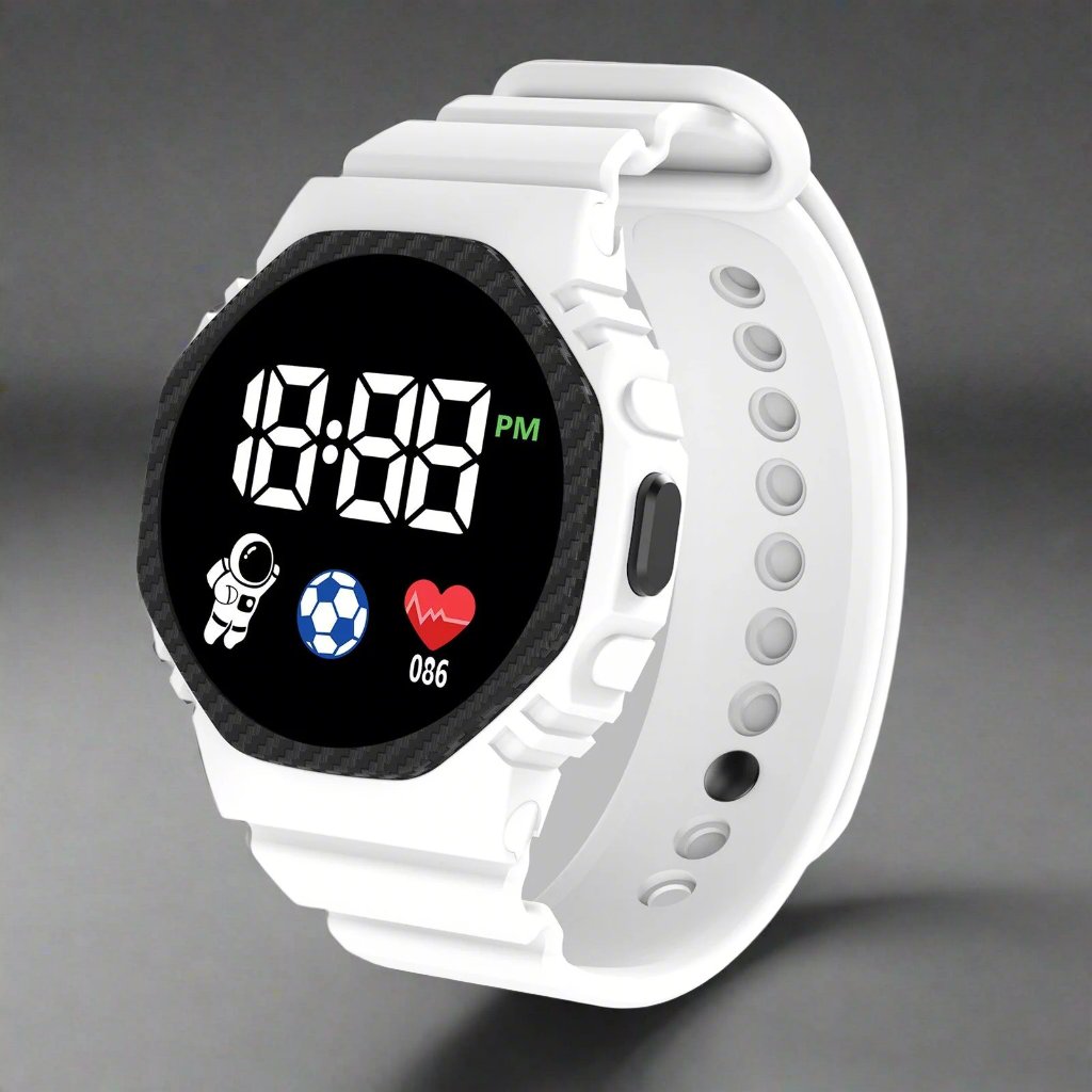 Kids Digital Sports Watch with LED Display – Waterproof Time-Teaching Wristwatch for Boys & Girls Ages 4+ | Thomler