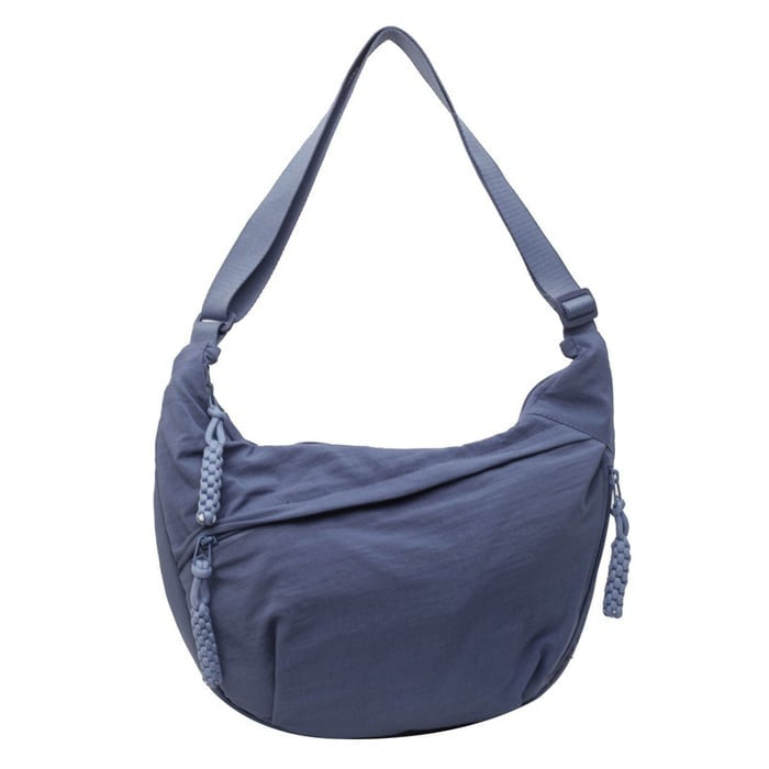 Soft-Shell Half-Moon Shoulder Bag – Adjustable Crossbody Tote for Women | Thomler