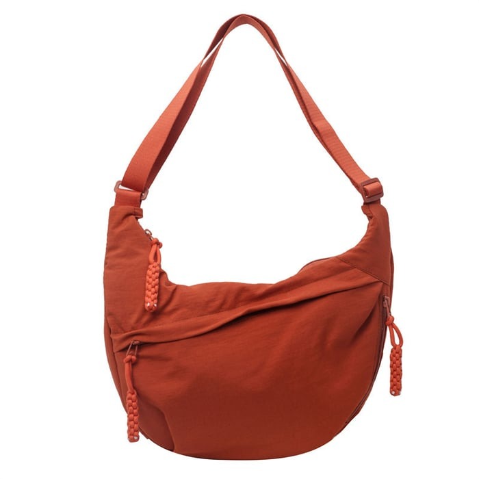 Soft-Shell Half-Moon Shoulder Bag – Adjustable Crossbody Tote for Women | Thomler