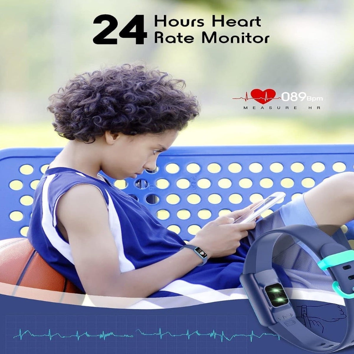 Children's GPS Fitness Tracker Smartwatch with Heart Rate Monitor – Activity Tracking Watch for Kids – Step Counter, Sleep Tracking & | Thomler