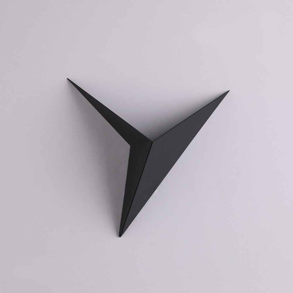Triangle LED Wall Light Modern Geometric Sconce Nordic Home Lighting Fixture Adjustable Color | Thomler