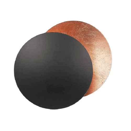 Wandlamp Zonsverduistering Draaibaar Metaal Goud Art Deco LED | Sansoti