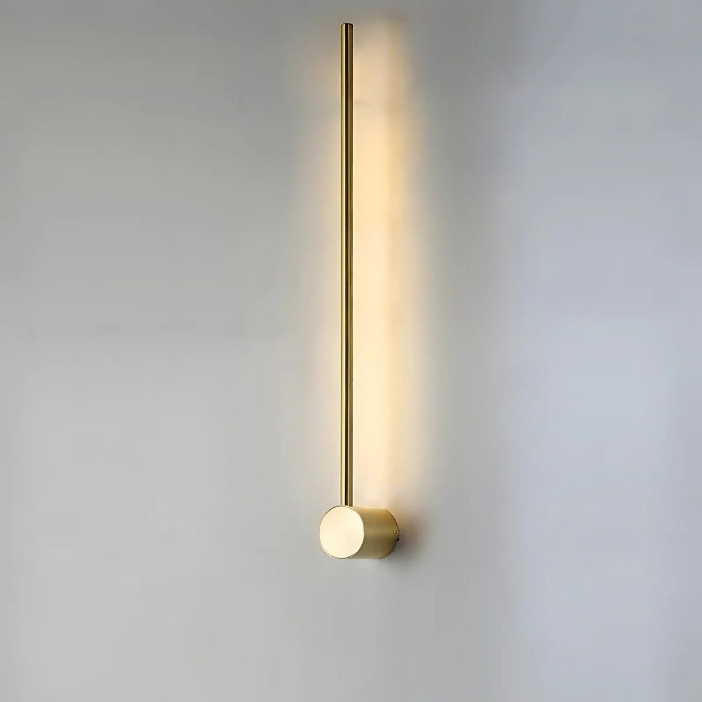 Modern Aluminum LED Wall Light Fixture for Bedroom Living Room Hallway – Adjustable White Lighting Bar Sconce 24-31 inch Decorative | Thomler