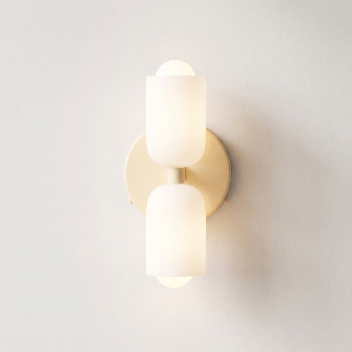 Dual-Direction Wall Sconce with Matte Finish for Modern Interiors – E27 LED Compatible, Up & Down Light | Thomler