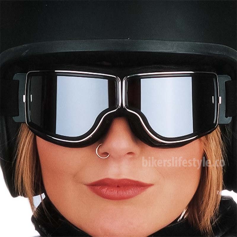 Protective Eyewear for Prescription Glasses – Anti-Fog Safety Goggles with UV Shield & Adjustable Strap for Motorcycle Riding, Outdoor | Thomler