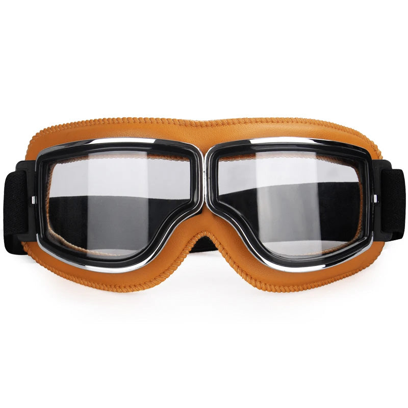 Protective Eyewear for Prescription Glasses – Anti-Fog Safety Goggles with UV Shield & Adjustable Strap for Motorcycle Riding, Outdoor | Thomler