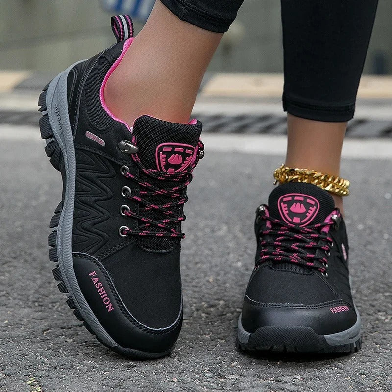 Women's Waterproof Hiking Boots with Breathable Comfort and Grip Sole for Outdoor Trails, Forest Walks & Everyday Adventures | Thomler