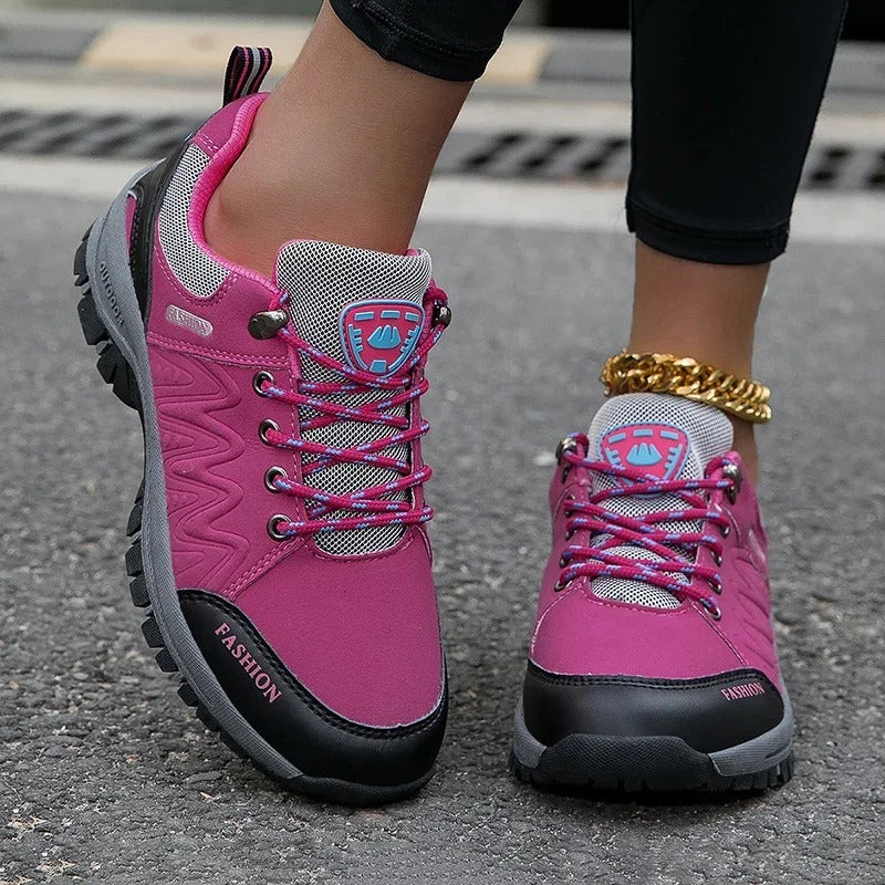 Women's Waterproof Hiking Boots with Breathable Comfort and Grip Sole for Outdoor Trails, Forest Walks & Everyday Adventures | Thomler