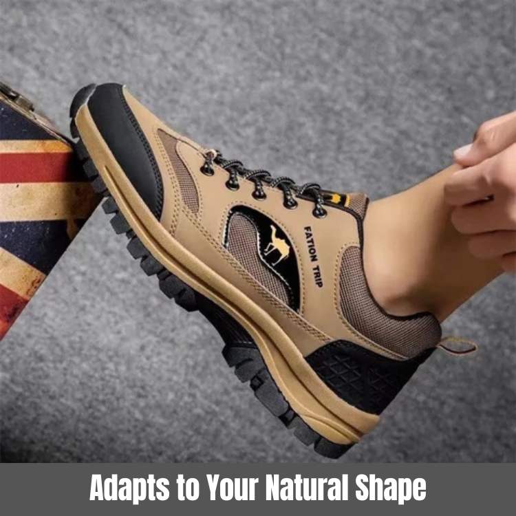 Supportive Hiking Sneakers for Men & Women – Cushioned Sole Trail Walking Shoes with Arch Support for Outdoor Adventures | Thomler