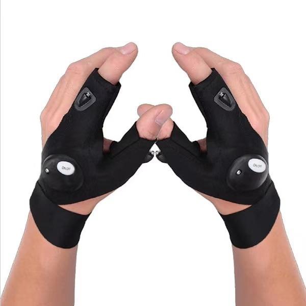 Hands-Free LED Work Glove with Fingertip Light for Repairs, Fishing & Night Tasks – Left or Right Hand | Thomler
