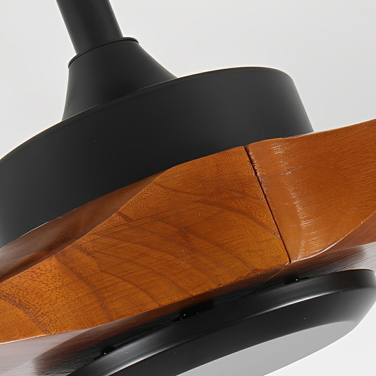 Reversible Ceiling Fan with Walnut Blades & Waterproof Motor – 6-Speed Remote Control for Patio & Indoor Use | Thomler
