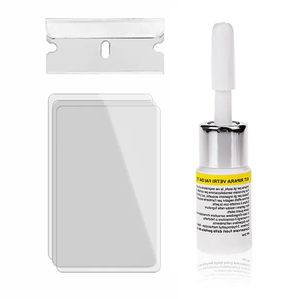Glass Screen Repair Kit for Phones & Tablets – Windshield Chip Fix with Resin & Applicator | Thomler