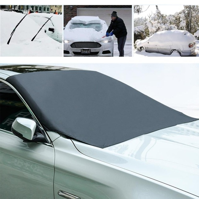 All-Weather Auto Windshield Protector with Magnetic Hold for Year-Round Ice, Snow, Sun & Frost Defense | Thomler