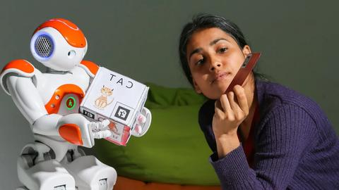Interactive AI Robot with Voice Recognition & Multi-Language Support for Education & Entertainment | Thomler