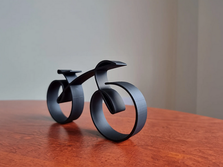 Metal Bicycle Sculpture Wall Art – Modern Wire Frame Bike Decor for Home, Office & Cycling Enthusiasts | Thomler