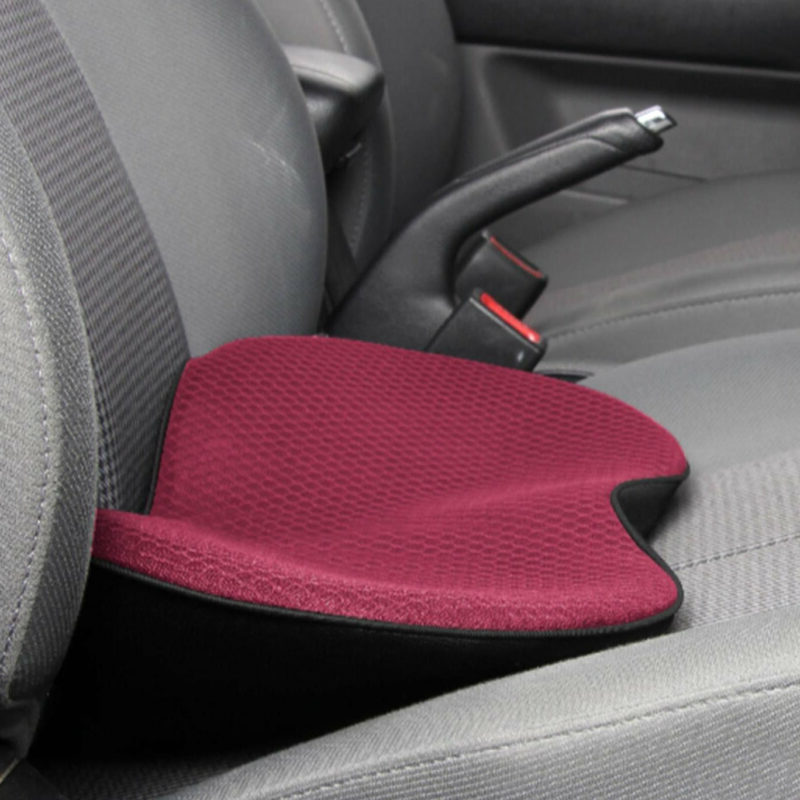 Memory Foam Driving Booster Seat Cushion for Petite Drivers – Ergonomic Height Lift Pad with Lumbar Support for Car, Truck & Office Chair | Thomler
