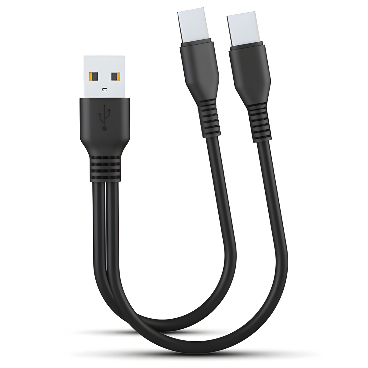 Dual-Connector Fast Charge Cable with Multiple Port Options for Phones & Tablets | Thomler