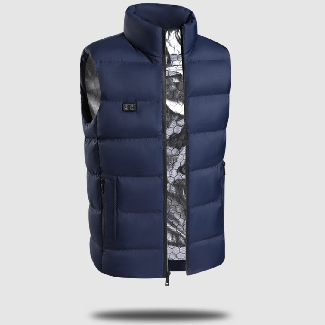 USB Heated Vest with 3-Level Temperature Control – Rechargeable Warming Gilet for Men & Women | Thomler