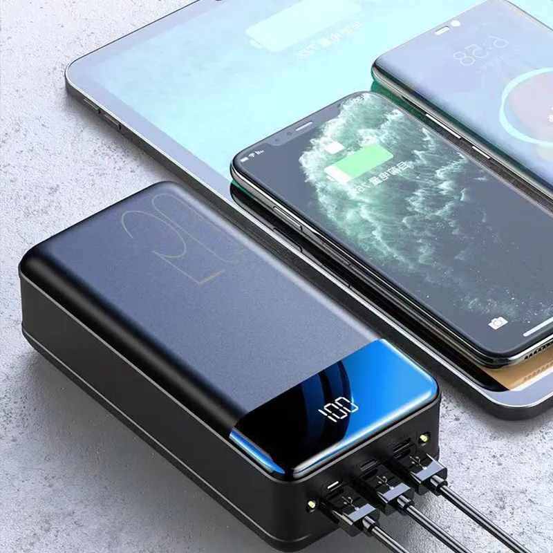 50000mAh Portable Charger 3-Port Fast Charging Power Bank for iPhone Android Tablet Travel Emergency Battery Pack | Thomler