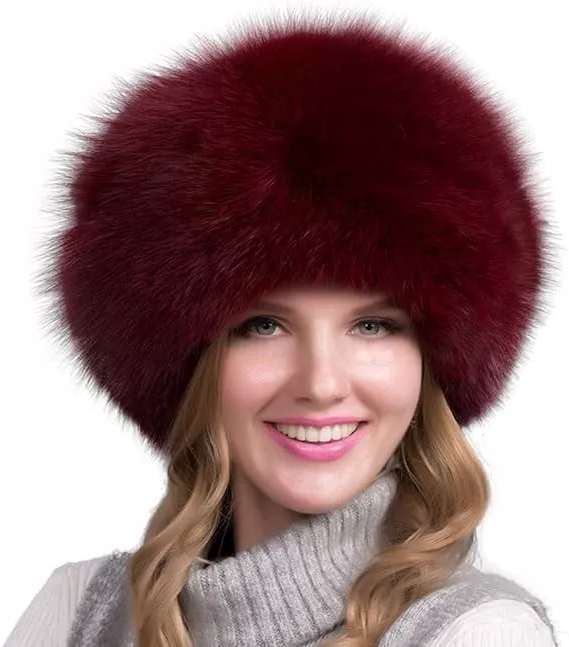 Genuine Fox Fur Winter Hat with Ear Flaps – Full-Coverage Luxury Cold-Weather Cap for Women | Thomler