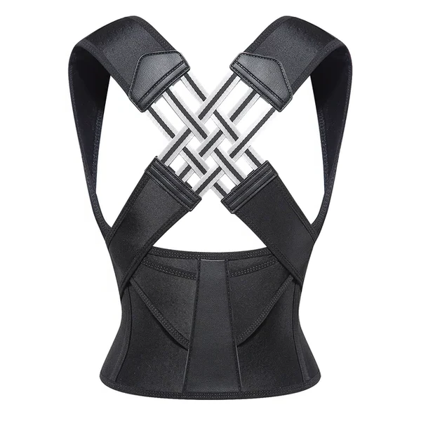 Posture Corrector Brace for Upper Back Shoulder Support – Adjustable Corrective Alignment Harness for Men Women Slouching Relief Spinal | Thomler