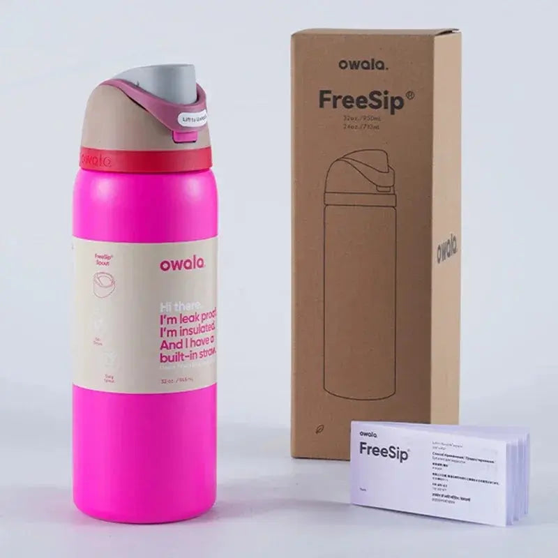 Insulated Stainless Steel Water Bottle 24 oz with Dual-Sip Spout for Gym, Hiking & Daily Hydration | Thomler