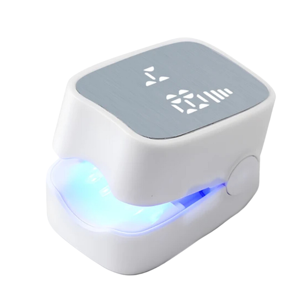 Rechargeable Light Therapy Device for Nail Care, Dual Mode Blue LED & Cold Laser Treatment, Portable 7-Minute Daily Use for Toenails & | Thomler