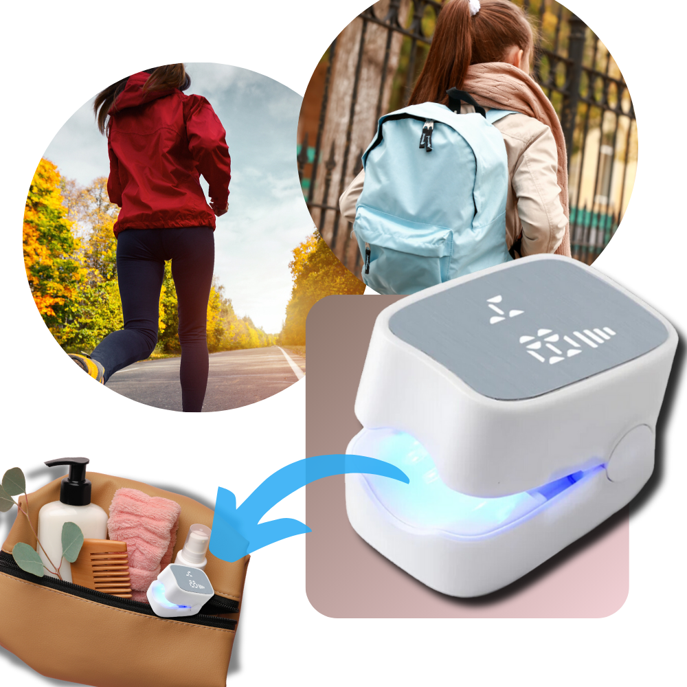 Rechargeable Light Therapy Device for Nail Care, Dual Mode Blue LED & Cold Laser Treatment, Portable 7-Minute Daily Use for Toenails & | Thomler