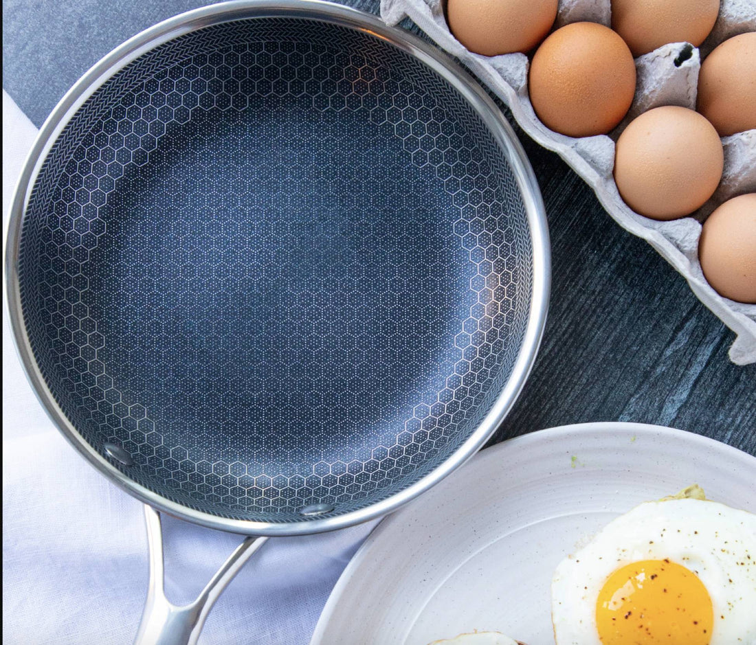 Stainless Steel Nonstick Frying Pan 11 Inch for Gas Induction Electric Ceramic Stovetops Dishwasher Safe | Thomler