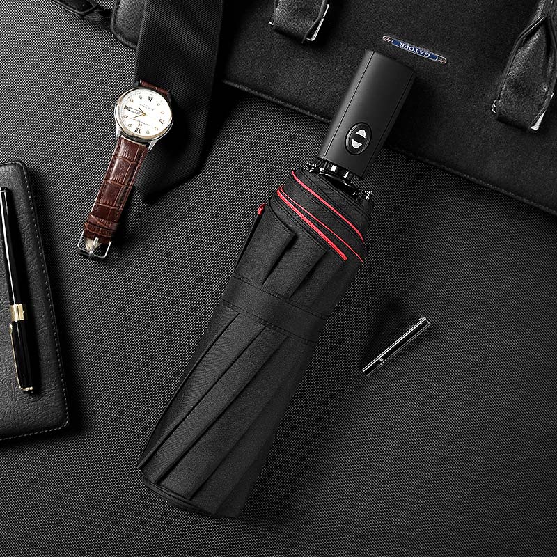 Windproof Compact Folding Umbrella — Lightweight Travel Rain Umbrella for Commute, Outdoor & Everyday Use | Thomler