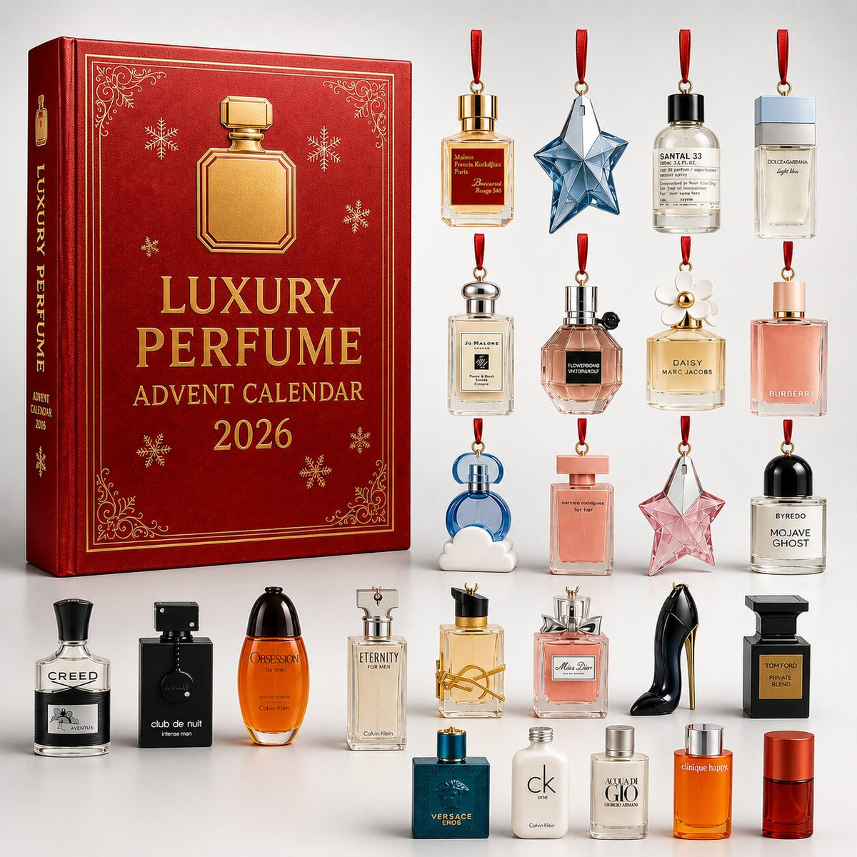 Fragrance Bottle Advent Calendar 2026 – 24-Day Beauty Countdown with Perfume-Inspired Designs | Thomler