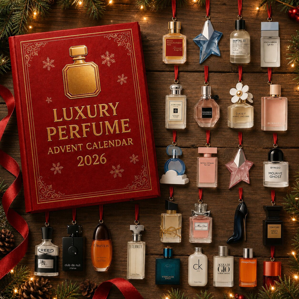 Fragrance Bottle Advent Calendar 2026 – 24-Day Beauty Countdown with Perfume-Inspired Designs | Thomler