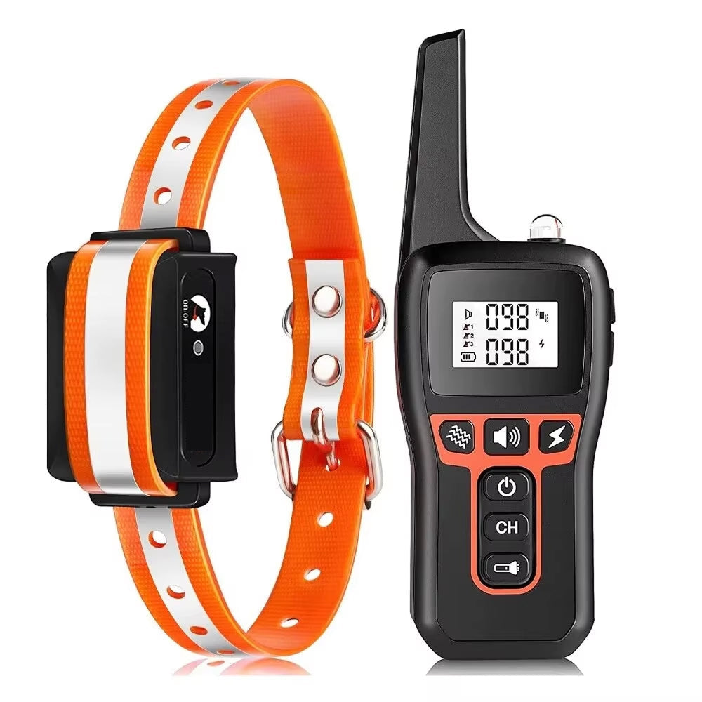Remote Dog Training Collar with Sound, Vibration & Correction – 3300 ft Range, Waterproof, Rechargeable for Small to Large Dogs 4-120 lb | Thomler