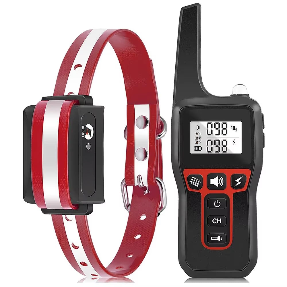 Remote Dog Training Collar with 3 Correction Modes, 3280 ft Range, Waterproof Rechargeable E-Collar for Small to Large Dogs 4-120 lbs | Thomler