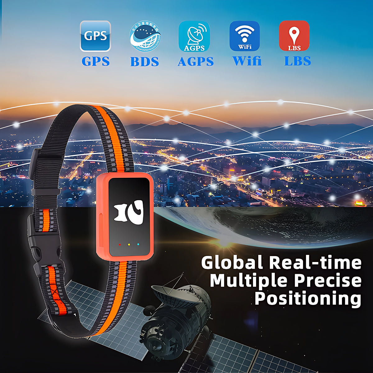 Real-Time Cat & Dog Location Monitor with Geo-Fence Alerts – Lightweight Wearable Pet Finder for Indoor & Outdoor Safety | Thomler