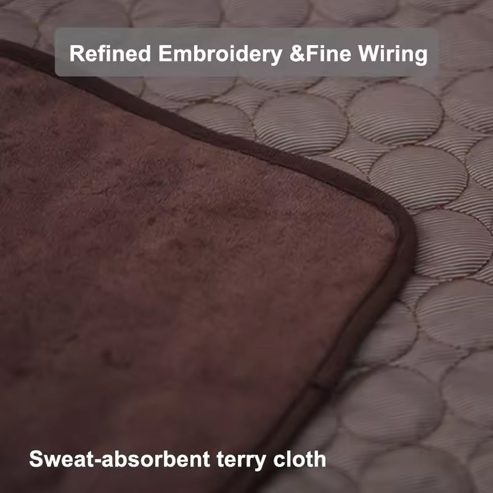 Self-Cooling Dog Mat | Gel-Free Heat Relief Pad for Summer | Machine Washable | 6 Sizes for Small to Large Dogs | Thomler